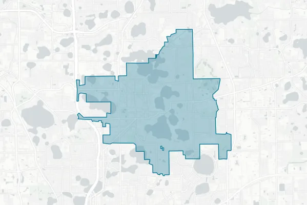 City of Winter Park — detail map