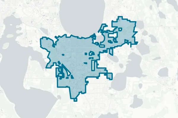 City of St. Cloud — detail map