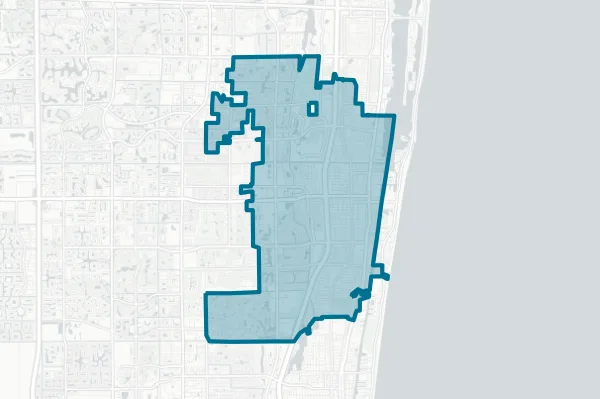 City of Boynton Beach — detail map
