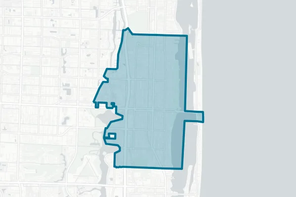 City of Lake Worth — detail map