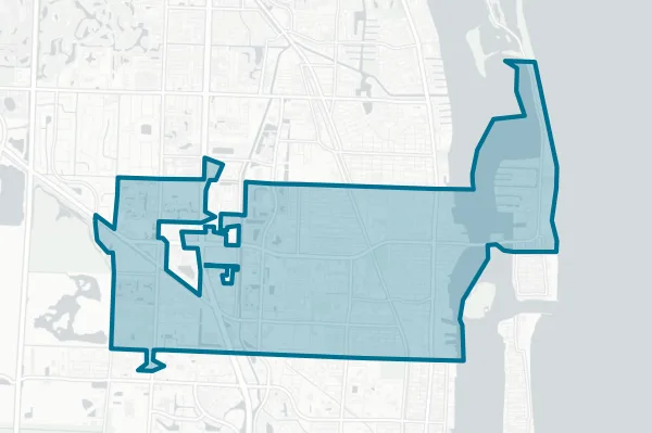 City of Riviera Beach — detail map