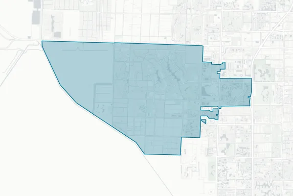 Village of Wellington — detail map