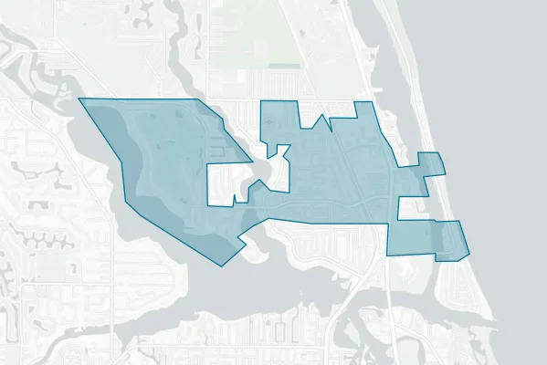 Village of Tequesta — detail map