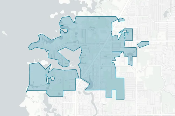 City of Port Richey — detail map