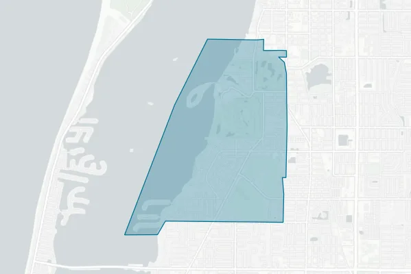 Town of Belleair — detail map