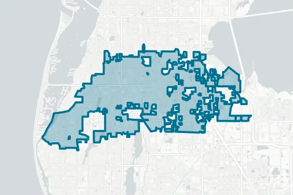 City of Largo — detail map
