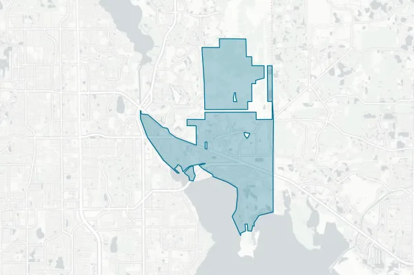 City of Oldsmar — detail map