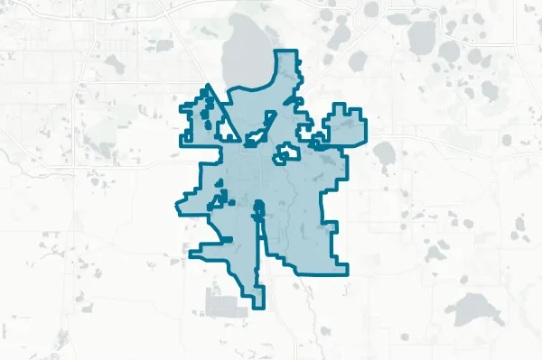 City of Bartow — detail map
