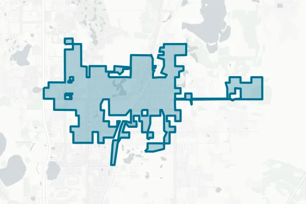City of Davenport — detail map