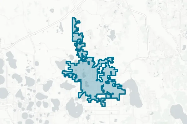 City of Haines City — detail map