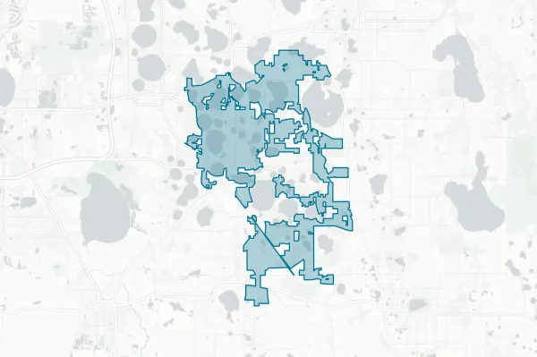 City of Winter Haven — detail map
