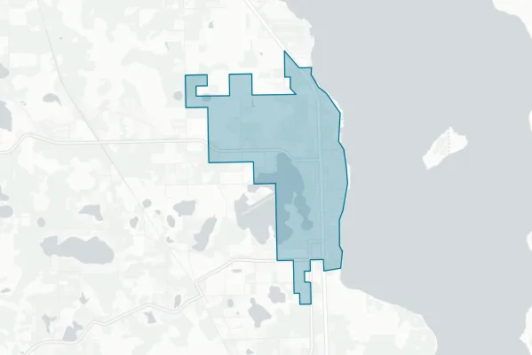 City of Crescent City — detail map