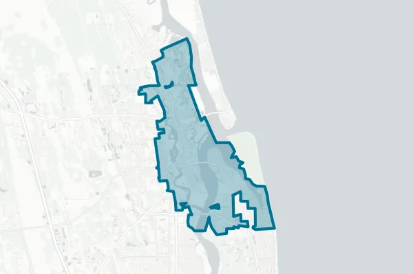 City of St. Augustine — detail map