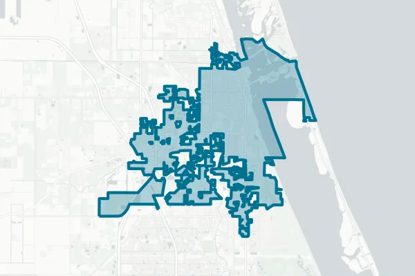 City of Fort Pierce — detail map