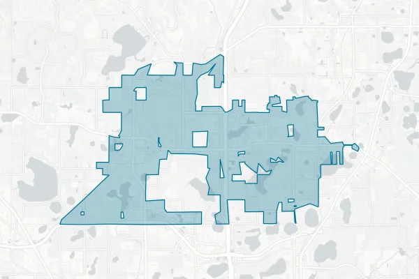 City of Altamonte Springs — detail map