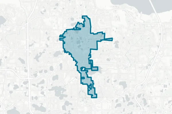 City of Casselberry — detail map