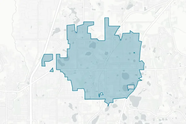 City of Longwood — detail map