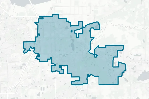 City of Oviedo — detail map