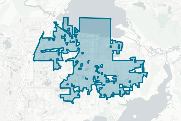 City of Sanford — detail map