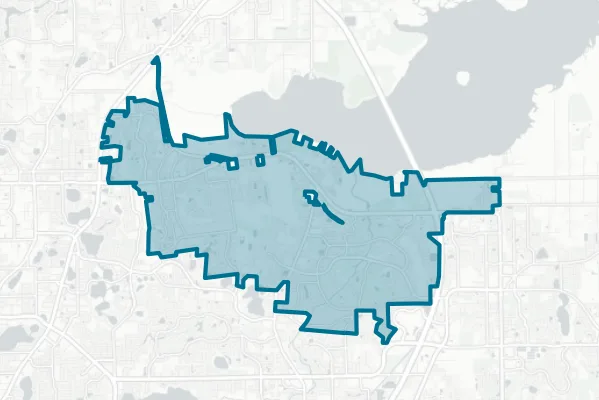 City of Winter Springs — detail map
