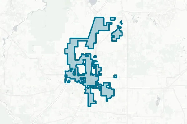 City of Bushnell — detail map