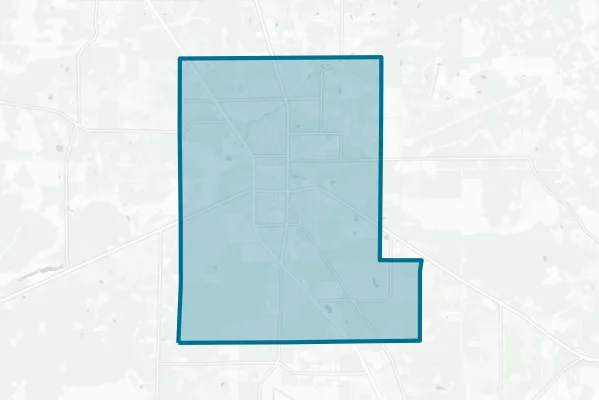 City of Perry — detail map