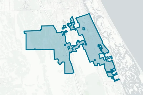 City of Edgewater — detail map
