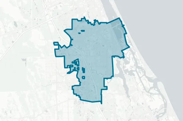 City of Port Orange — detail map