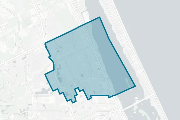 City of South Daytona — detail map