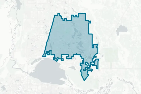 City of Deltona — detail map