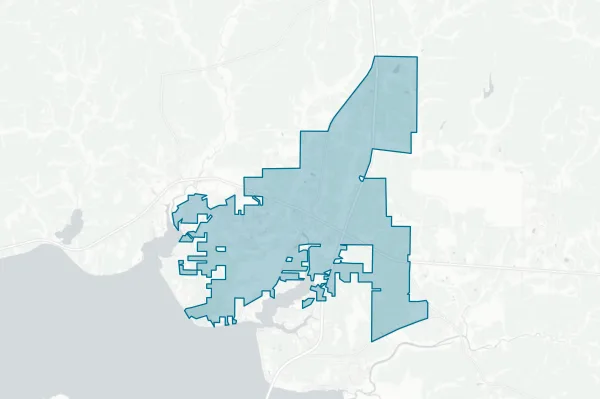 City of Freeport — detail map