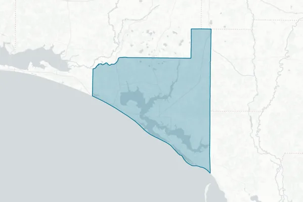 Bay County District School Board — detail map