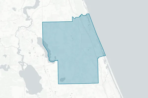 Flagler County District School Board — detail map