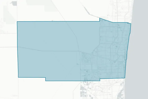Broward County — detail map