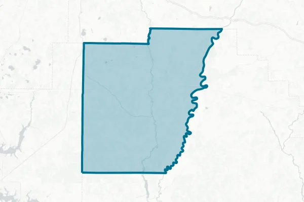Calhoun County — detail map
