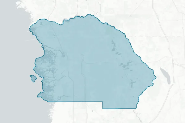 Citrus County Florida — detail map