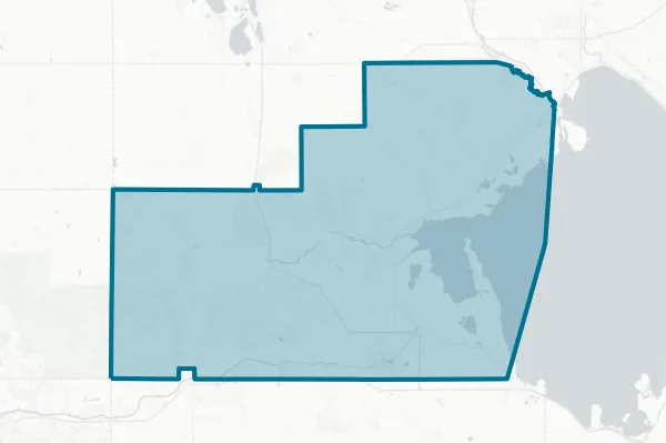 Glades County District School Board — detail map