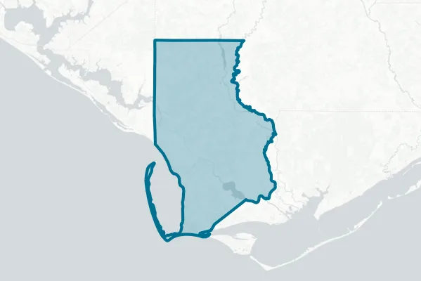 Gulf County District School Board — detail map