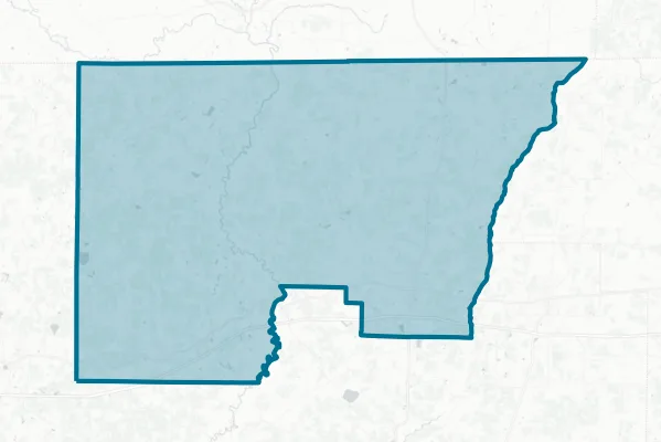 Holmes County Florida — detail map