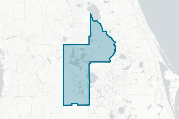 School Board of Lake County — detail map