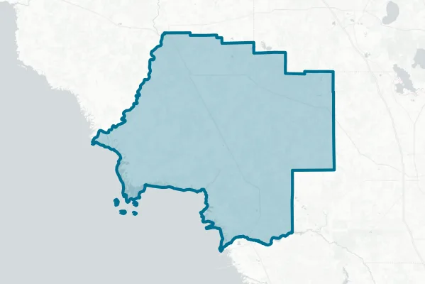 Levy County District School Board — detail map