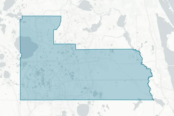 Orange County — detail map