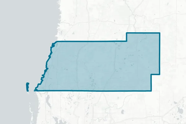 Pasco County District School Board — detail map
