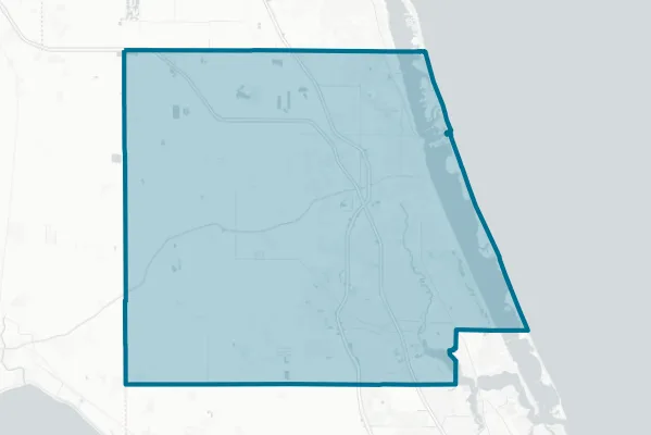 St. Lucie County School District — detail map