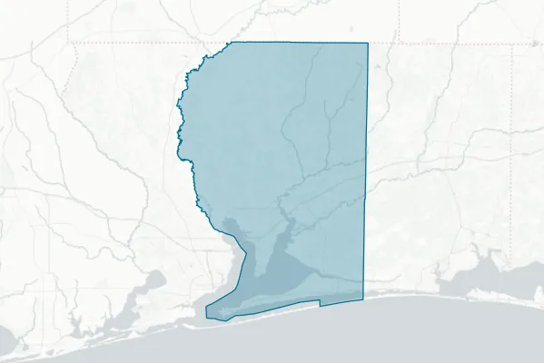 Santa Rosa County — detail map