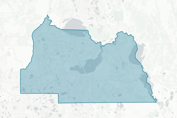 Seminole County District School Board — detail map