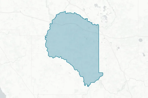 Suwannee County — detail map