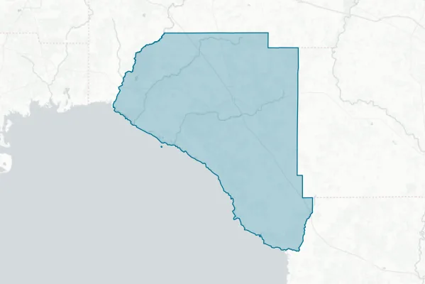 Taylor County Florida — detail map