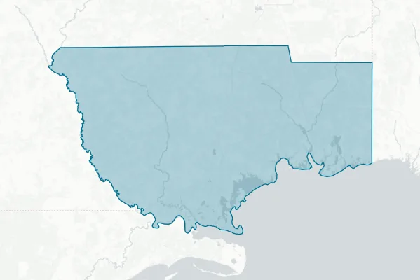 County of Wakulla Board of County Commissioners — detail map