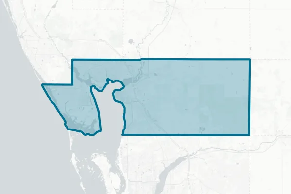 Charlotte County District School Board — detail map